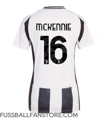 Juventus Weston McKennie #16 Replik Heimtrikot Damen 2024-25 Kurzarm